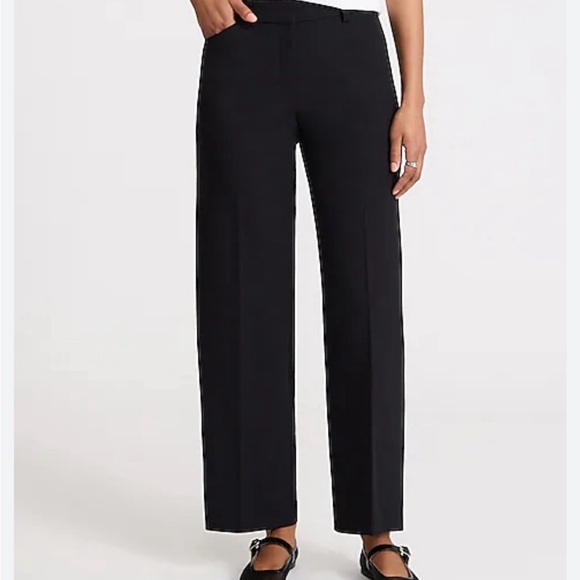 Express wide leg Elegant Black Women's Pants - Picture 1 of 6